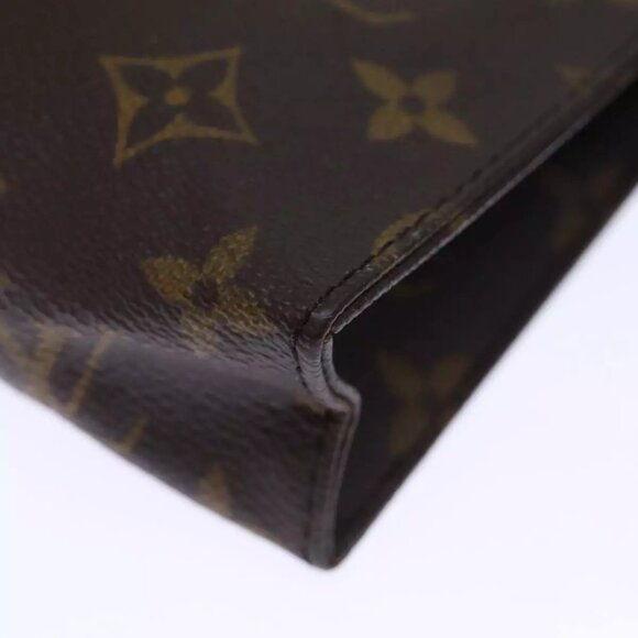 LOUIS VUITTON Monogram Poche Toilette 15 Pouch LV Auth - Picture 8 of 16